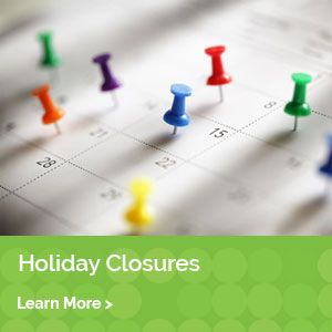 holiday closures